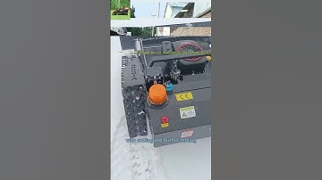 remote operated rubber track lawn mower made by Vigorun Tech, Vigorun RC wheeled brush cutter