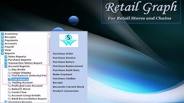 RetailGraph Account Reports feature video | SWIL Software