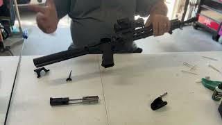 S&amp;W M&amp;P FPC 22 Field Strip &amp; Rebuild