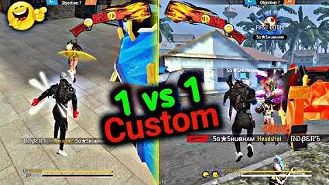 🔥 1Vs1 Custom Gameplay | Only Headshots Battle | Intense Free Fire 1v1 Fight | OP Clutch Moments 🔥
