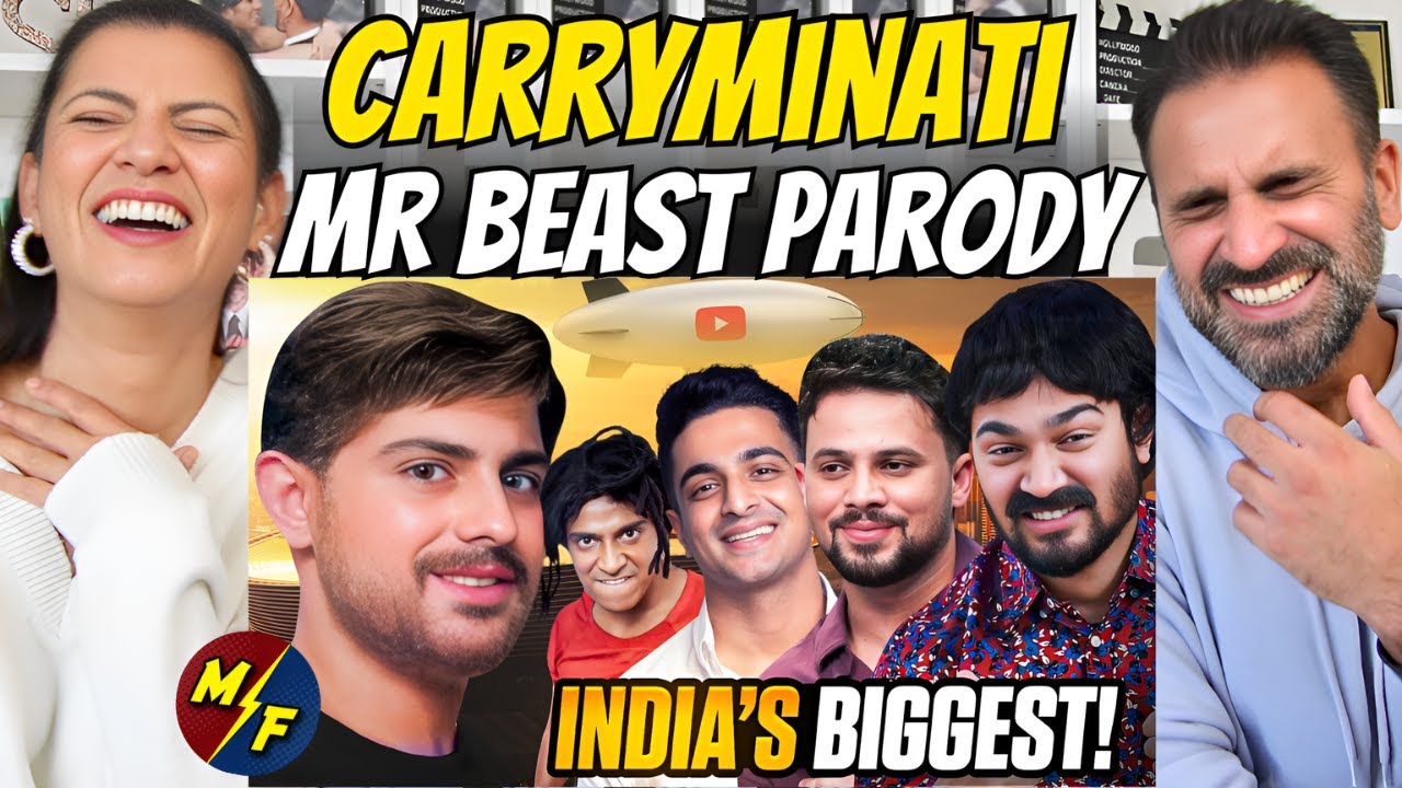 MR BEAST PARODY 🤑 Ft. INDIAN CREATORS | CARRYMINATI | Magic Flicks React to BIGGEST Youtube COLLAB