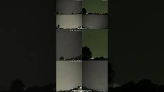 #timelapse rayo AUDIO REAL despertó a capitalinos, 4 cámaras desde México #cdmx 04-JUN-26 00:33 hrs.