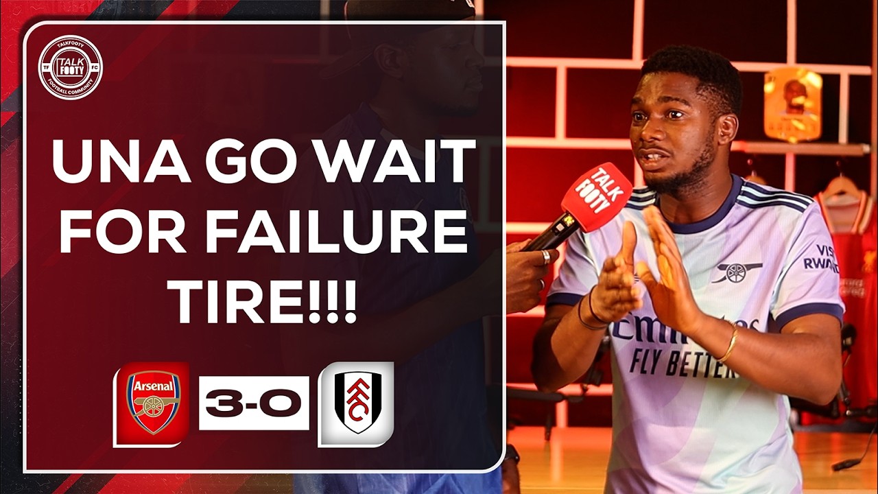 ARSENAL 3-0 FULHAM | FANS REACTION VIDEO | PREMIER LEAGUE HIGHLIGHTS