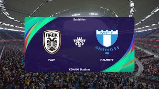 PAOK vs Malmö FF (13/08/2024) UEFA Champions League PES 2021