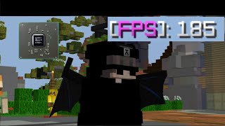 Playing Bedwars With My New Amd Radeon Tm 520 Graphics Card 15 Fps To 100 Fps