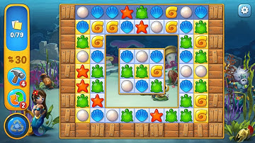 Fishdom level 162 Gameplay (iOS Android)