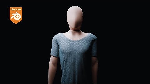 Creating Clothes using Cloth Simulations in Blender