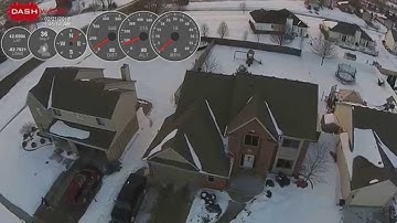 DJI Phantom 2 Vision Plus video with Dashware