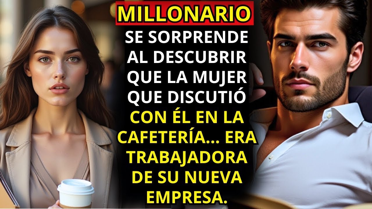 ELLA DISCUTE CON UN HOMBRE EN LA FILA DE LA CAFETERÍA… SIN IMAGINAR QUE ÉL ERA SU NUEVO JEFE...
