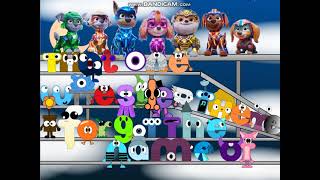 Nickelodeon Creatures On Bridge Template