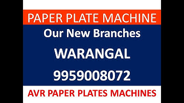 High-Speed Automatic Buffet Sheet Paper Plate Making Machine for Your Business