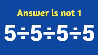 Only 2% Can Actually Solve This Math Problem Without Error! 
