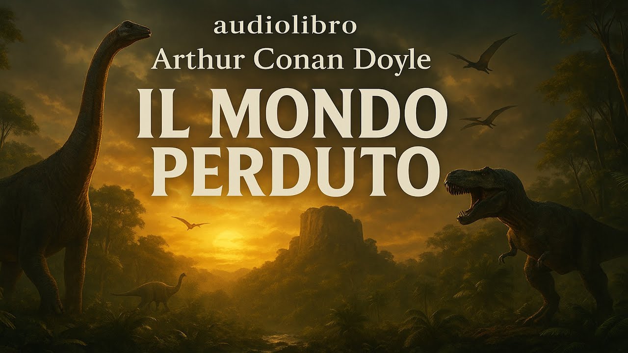 Audiolibro Il Mondo Perduto – Arthur Conan Doyle | Avventura con Dinosauri (Integrale ITA)