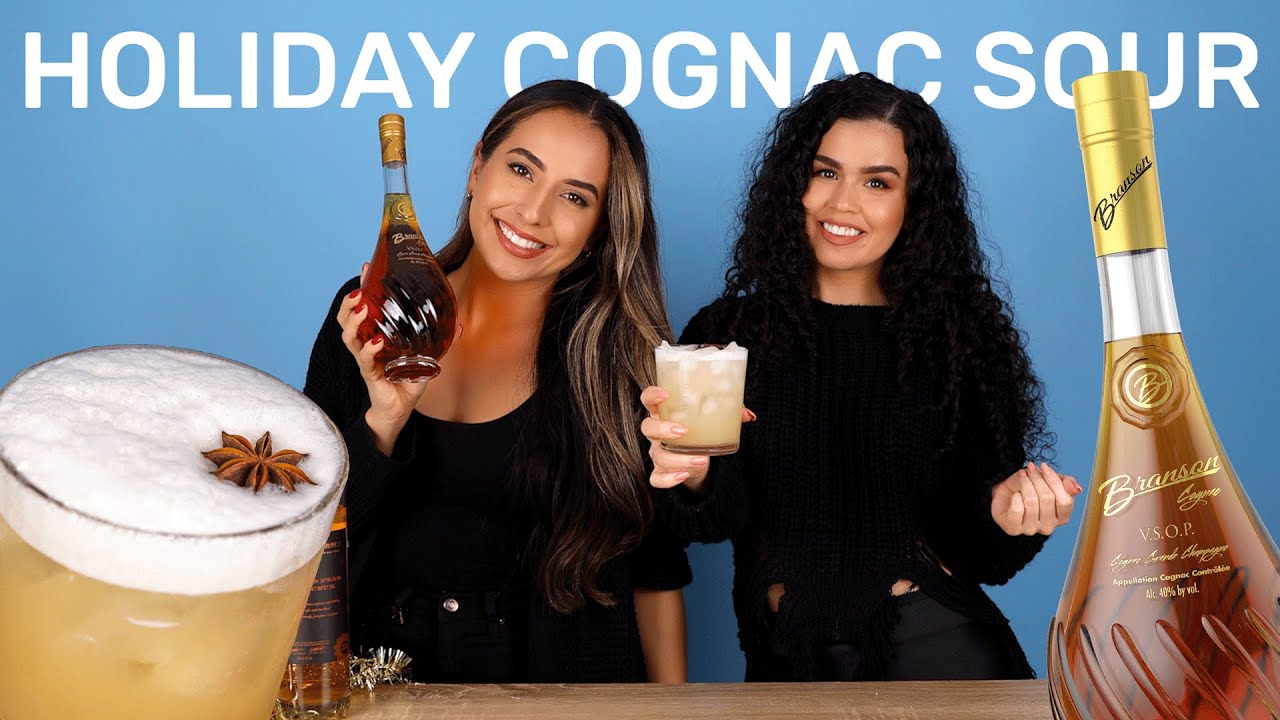 Holiday Cognac Sour Made With 50 Cent's Cognac! YouTube