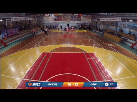 16.02.2019. НБА 1/4 ПО Авангард - Салют