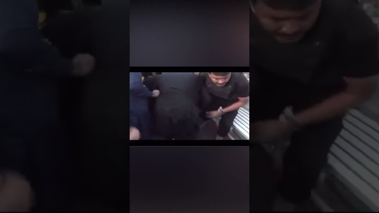 Footage from container when Imran Khan shot on his leg 