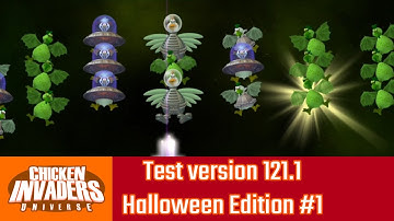 Chicken Invaders Universe (Early Access) - Test v121.1 Halloween Edition Part 1