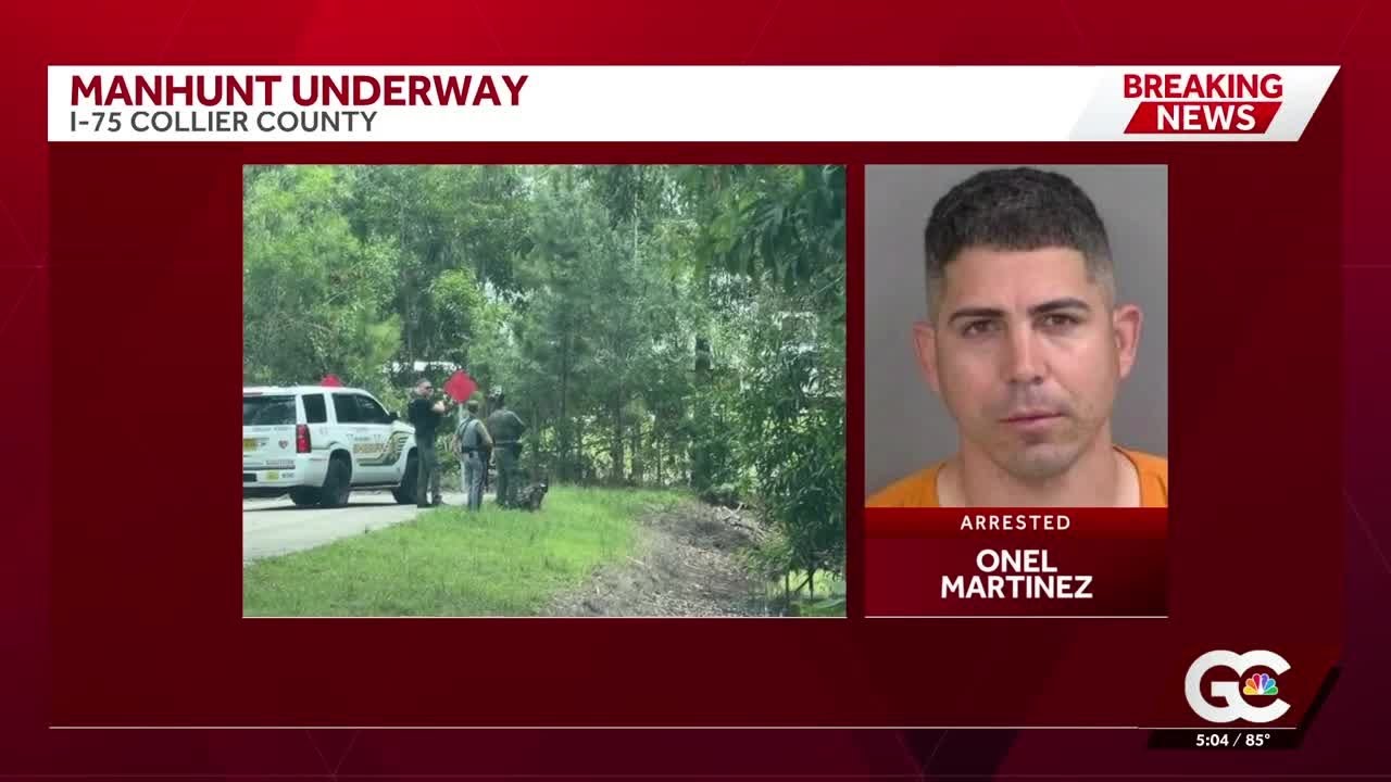 Manhunt underway in Collier County for man wanted for probation ...