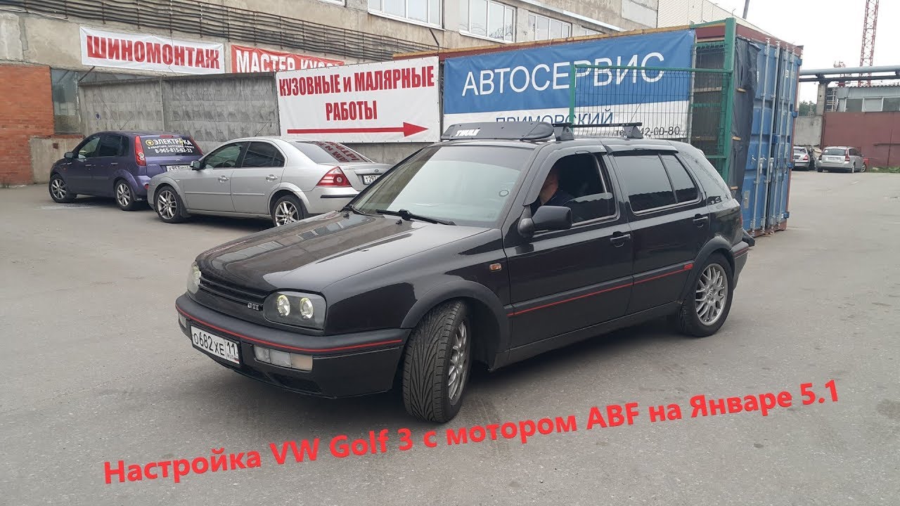 Настройка VW Golf 3 ABF 2000 16V YouTube
