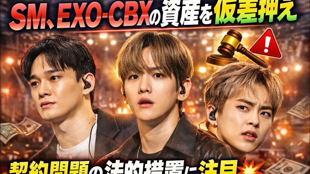 SMによるEXO-CBX資産仮差押えも｜Kstyle 2月記事ランキングTOP5#japan#korean#exo#kpop#kpopgrup#japannews