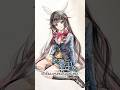 How to draw ultra clean anime art#anime #lineart # #vocaloid #drawing #art drawing #art