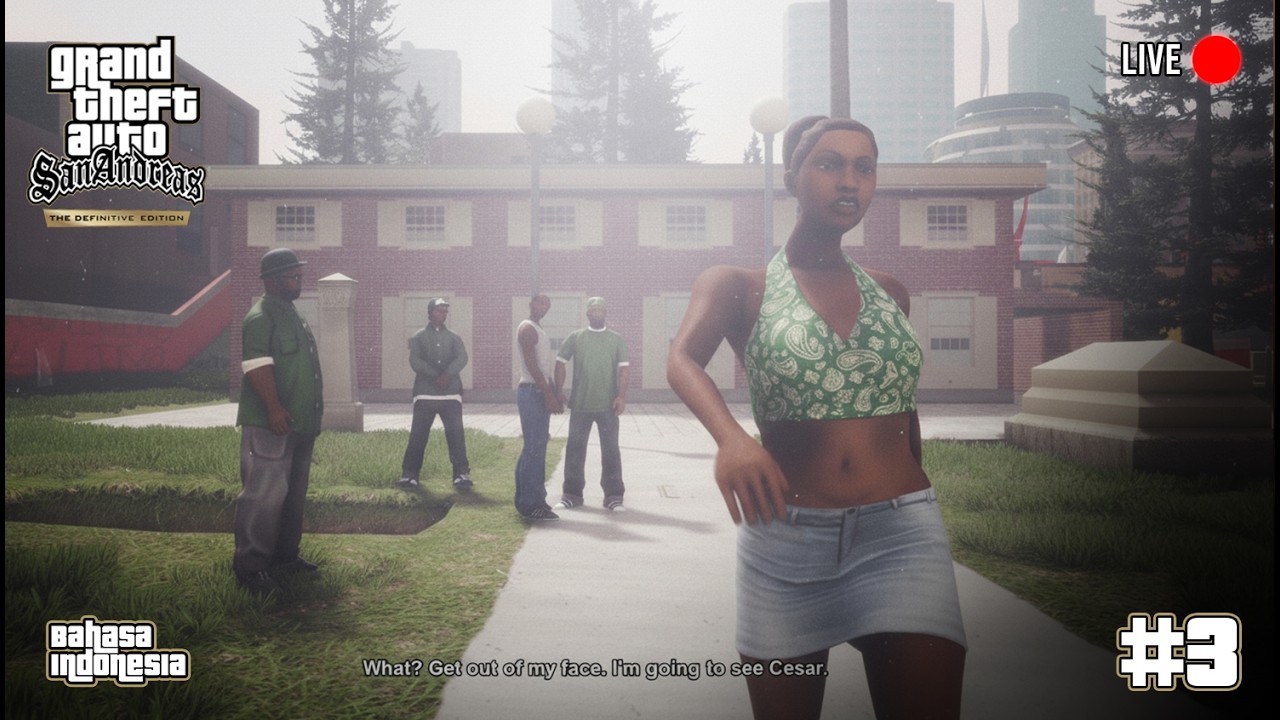 KITA LANJUTKAN MISI CIJE - GTA SA DEFINITIVE EDITION #3 #gtasanandreas #gtasaindonesia