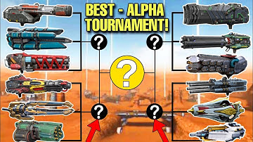 🔥 ALL ALPHA WEAPONS TOURNAMENT! || WAR ROBOTS WR || BEST TITAN ALPHA CHAMPIONSHIP! ||