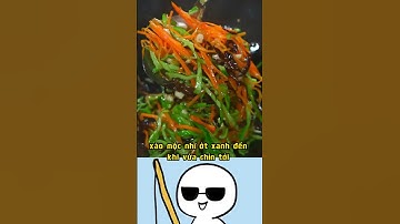 Trứng Xào Nấm Mèo, Bèo Nhèo Nhưng Say Đắm #shorts