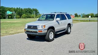 Davis Autosports 1998 Toyota 4Runner Sr5 4X4 Fully Serviced 1 Owner