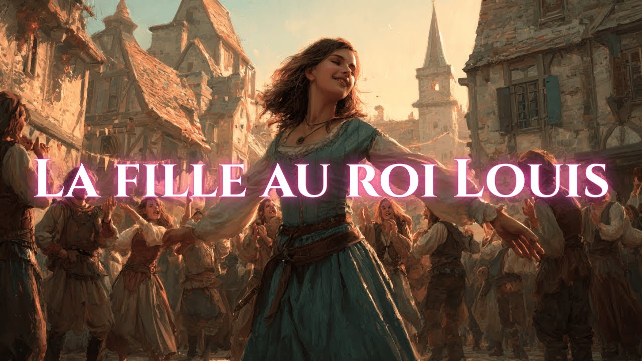 Chants de France – La fille au roi Louis | Chant médiéval français festif (Official Video)