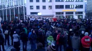 11.02.2012- Anti ACTA-Demo, Frankfurt am Main, Kundgebung am Ende der Demo