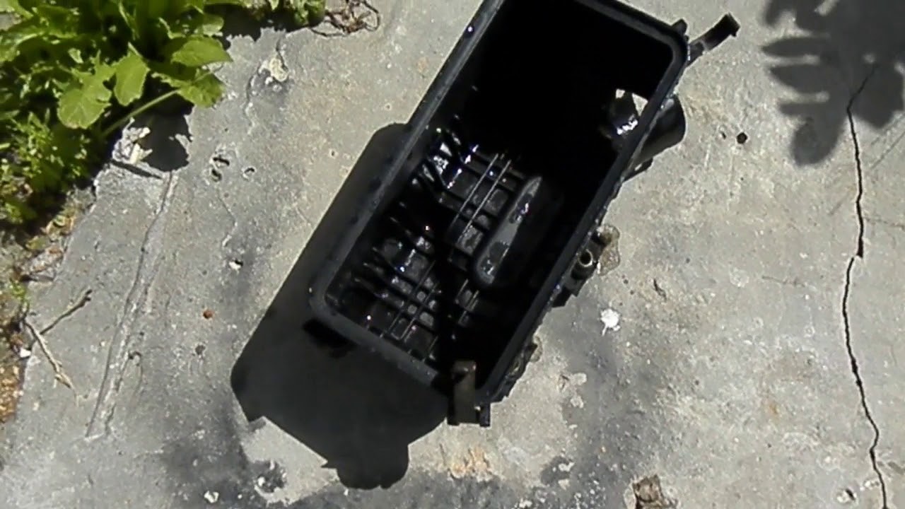 Промывка дроссельной заслонки и замена воздушного фильтра Хендай Гетц ...