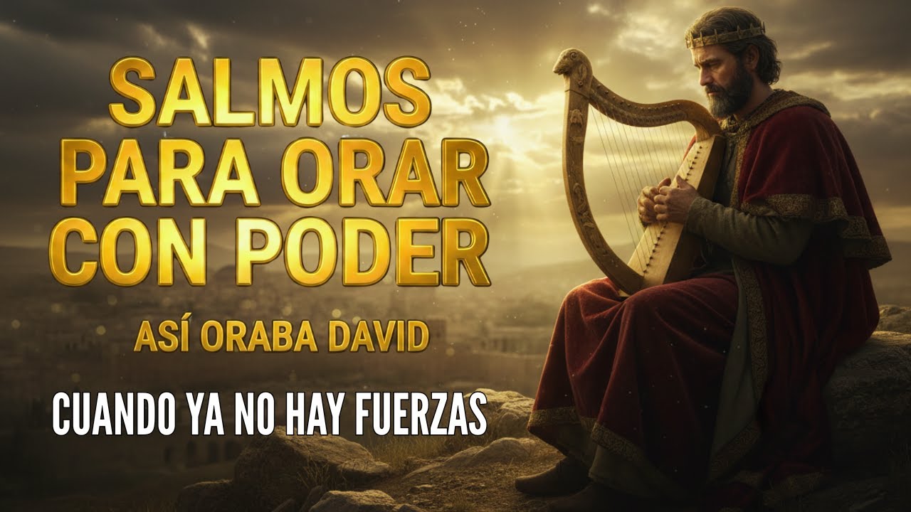 1 Hora de Salmos para Orar con Poder | Así Oraba David Cuando Todo Parecía Perdido