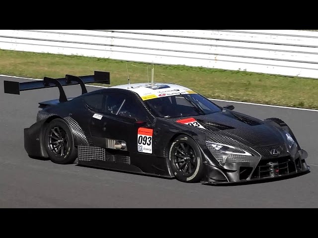 2017 model SUPER GT GT500 CLASS Makers Test at AUTOPOLIS - YouTube