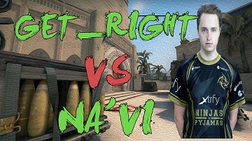 CSGO: POV NiP GeT_RiGhT vs Natus Vincere (29/17) mirage @ ESL ESEA Pro League