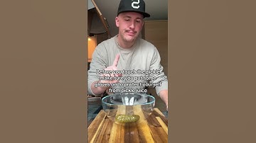 Be careful of wild pickles #shorts #pickle #gherkin