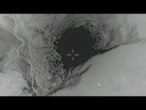 MOAB mega bomb explosion in Afghanistan