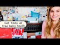 How to Get Tons of Free Baby Stuff - Hundreds of Dollars in Freebies - Totally Free Baby Stuff