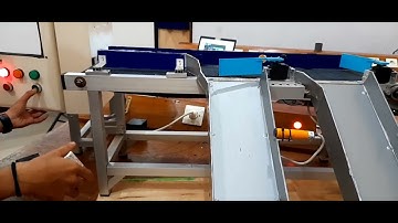 Tugas akhir Sistem Penghitung barang menggunakan conveyor berbasis PLC Outseal Mega v2