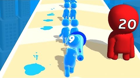 Blob Shooter 3D - All Levels Gameplay Android, iOS