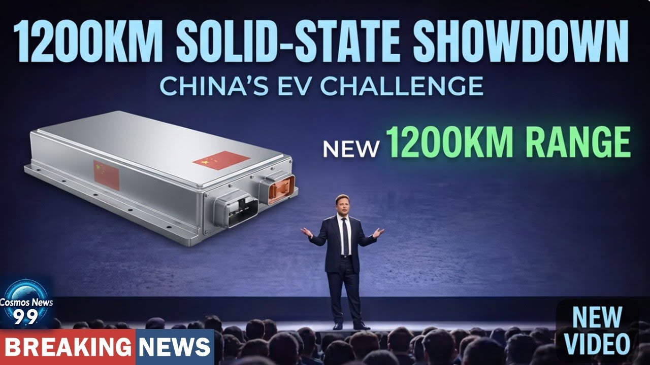 Tesla’s 1,200 km Solid-State Battery Raises the Stakes for Chinese EV Makers