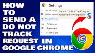 Detalles How To Send a Do Not Track Request in Google Chrome [Guide] Noticias