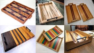 90 Wooden Tray Inspiration: Creative Ideas for Your Home Décor | DIY Tutorial