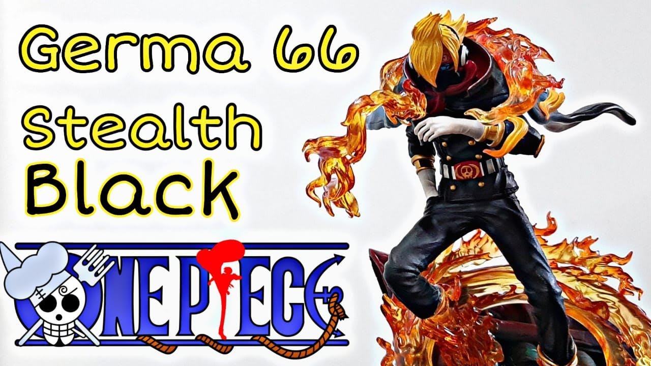 Stealth Black Germa 66 Vinsmoke Sanji O Soba Mask Star Rain Studio Dari One Piece Youtube