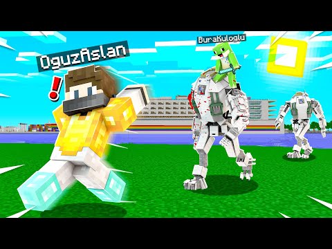 DÜNYAYI ROBOTLAR ELE GEÇİRDİ - Minecraft KıyametCraft #1