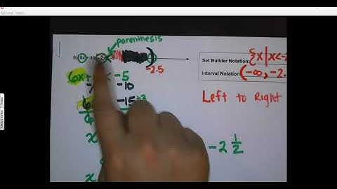 Lesson 2 (Solving Inequalities) #6 - 7