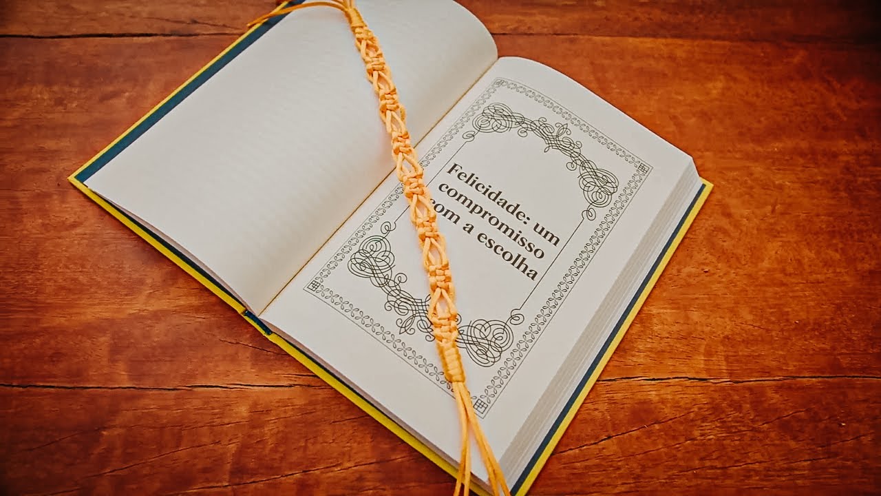 Marcador de Páginas de Macramê | Tutorial Passo a Passo