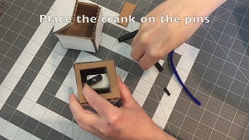 Assembly: Crank Mechanism with Plastic Bricks