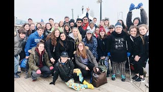 Alpha Phi Omega Seton Hall University Polar Plunge 19