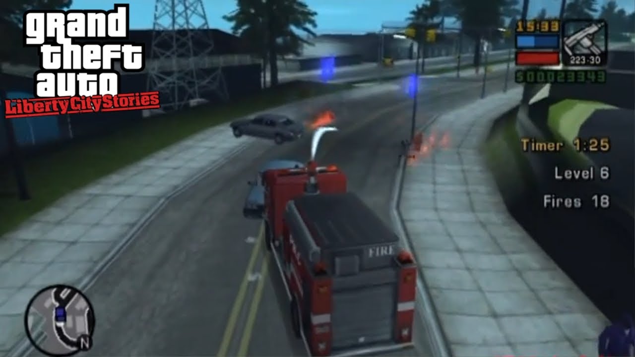 Firefighter - GTA: Liberty City Stories Side-Mission